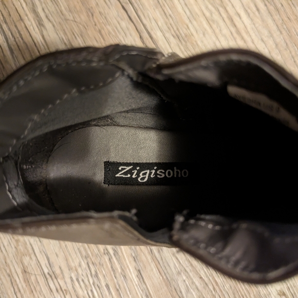 Zigi Soho Grey Ankle Boots Size 9 - Picture 5 of 5